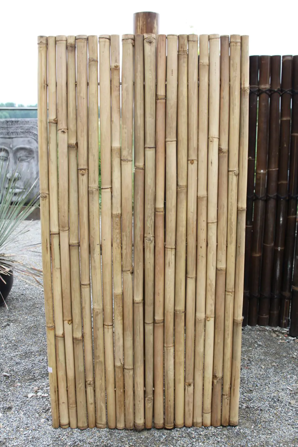  Product image 2 of the product “Bamboo  element Model Surabaya, rigid, yellow-brown (Apus). Diameter 3-5cm 90 x 180 cm Height. ”