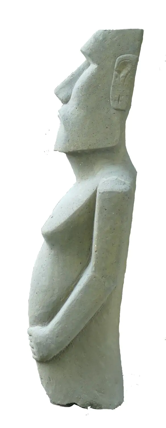  Product image 2 of the product “Moai with Body in 150cm Height Model 2 ”