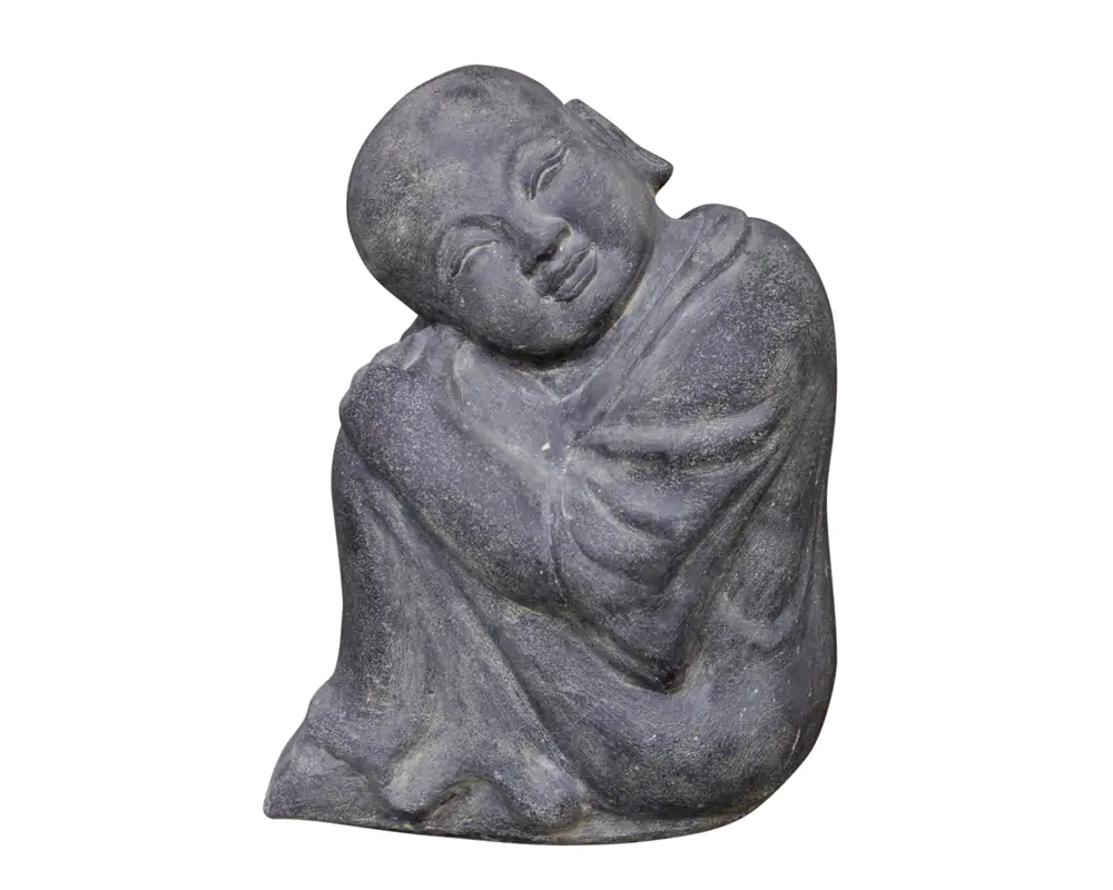  Product image 2 of the product “Sitting monk, sitting on the side, 40 cm ”