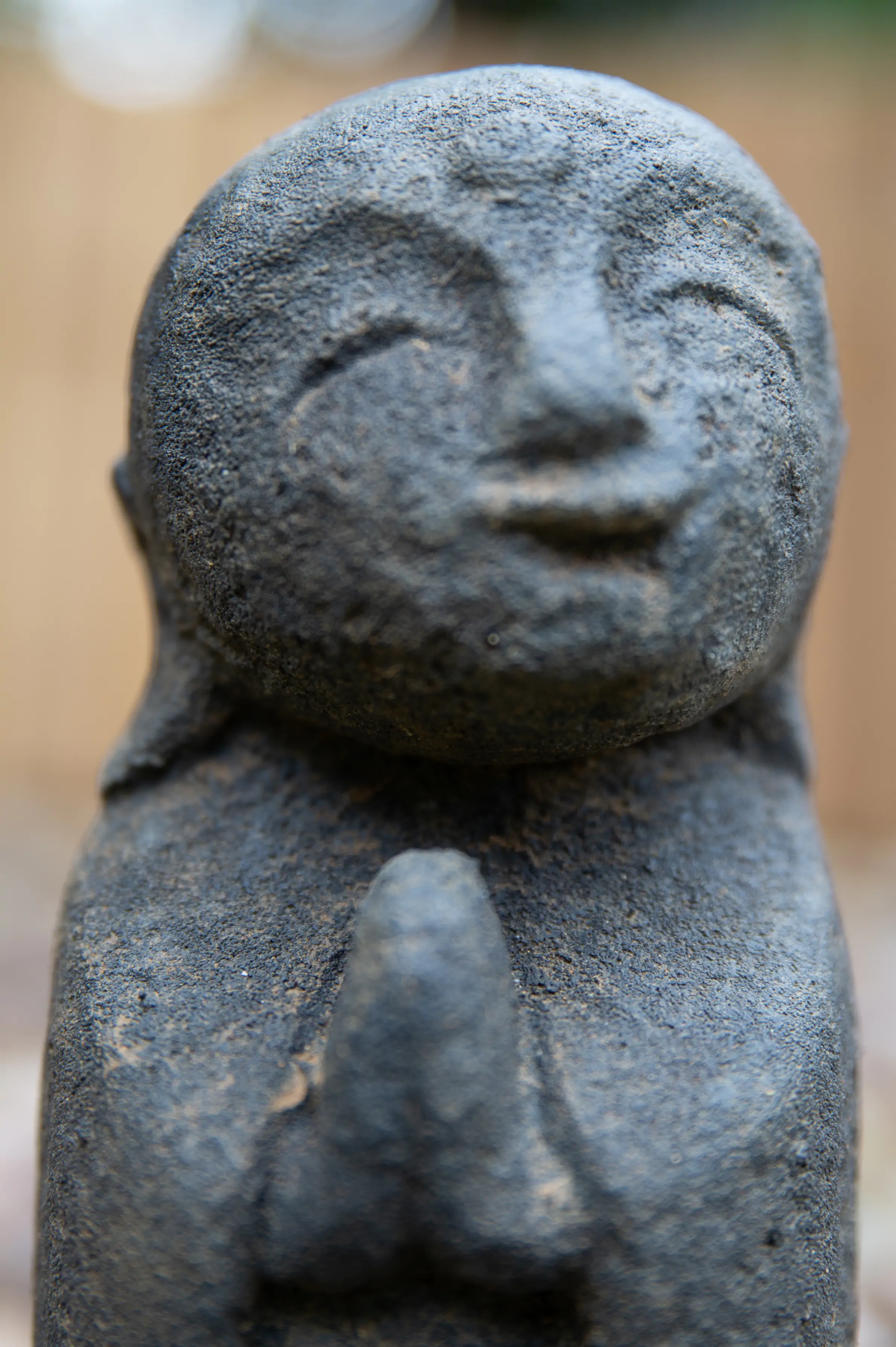  Product image 2 of the product “Standing Korean monk, 20 cm high, individually packaged. Painted in the color antique finish ”