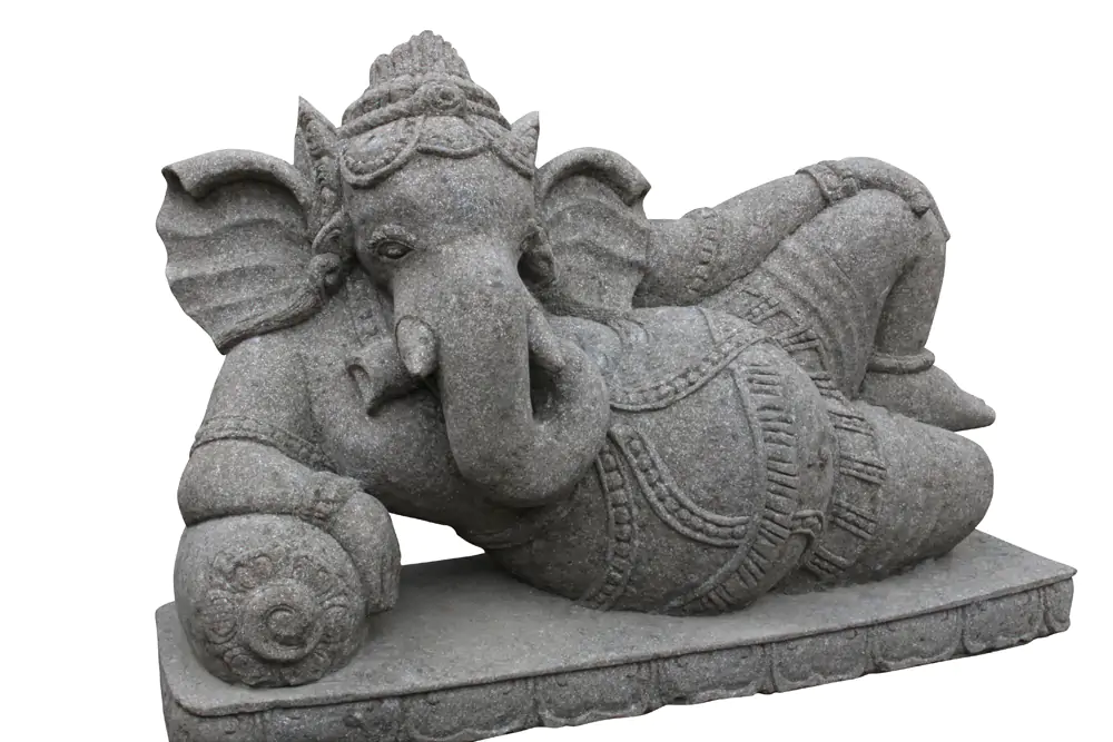  Product image 3 of the product “Reclining Ganesh on a plinth, 105 cm L ”