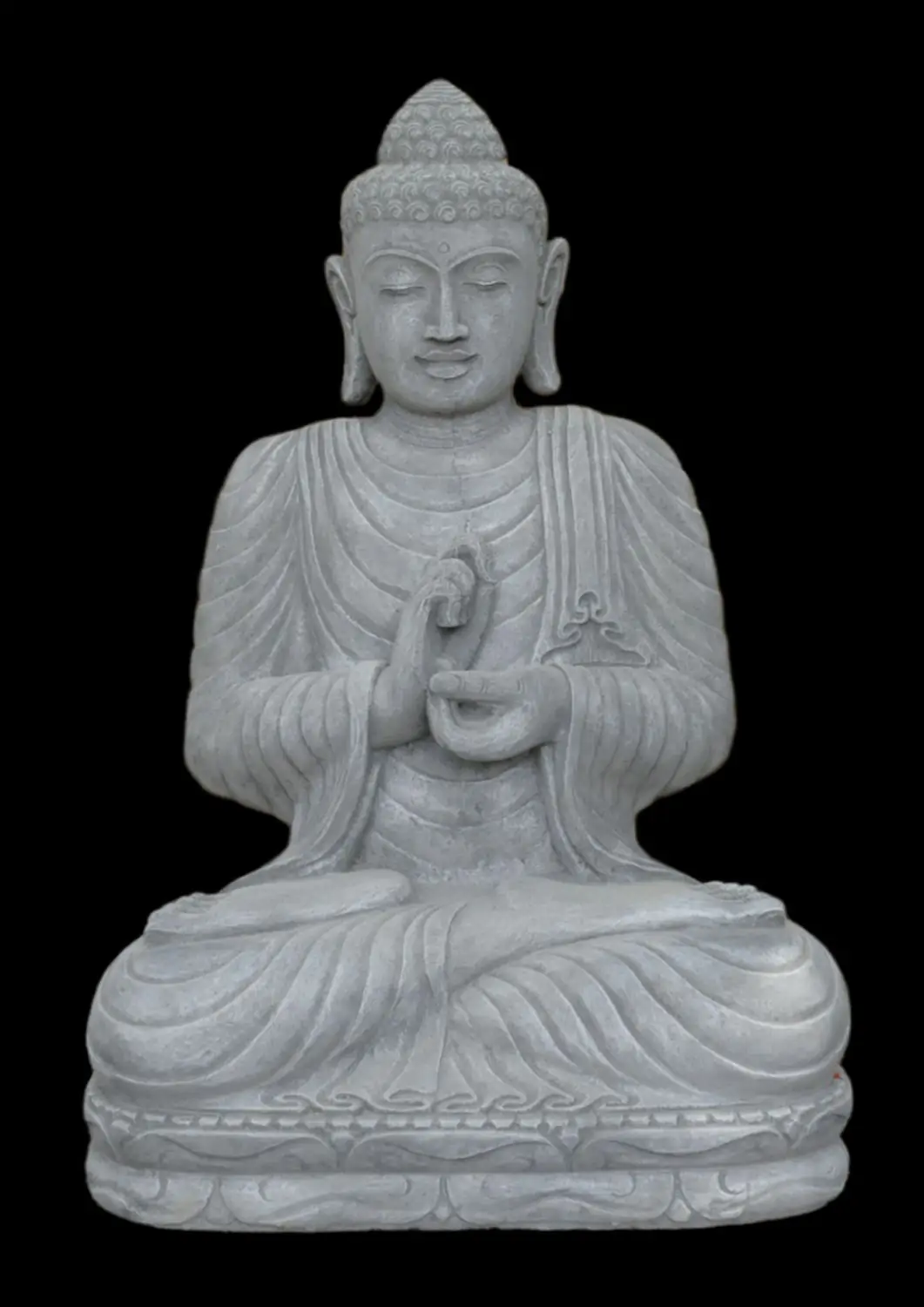  Product image 3 of the product “Eshan - Seated Buddha Chakra - 68cm - cast stone ”