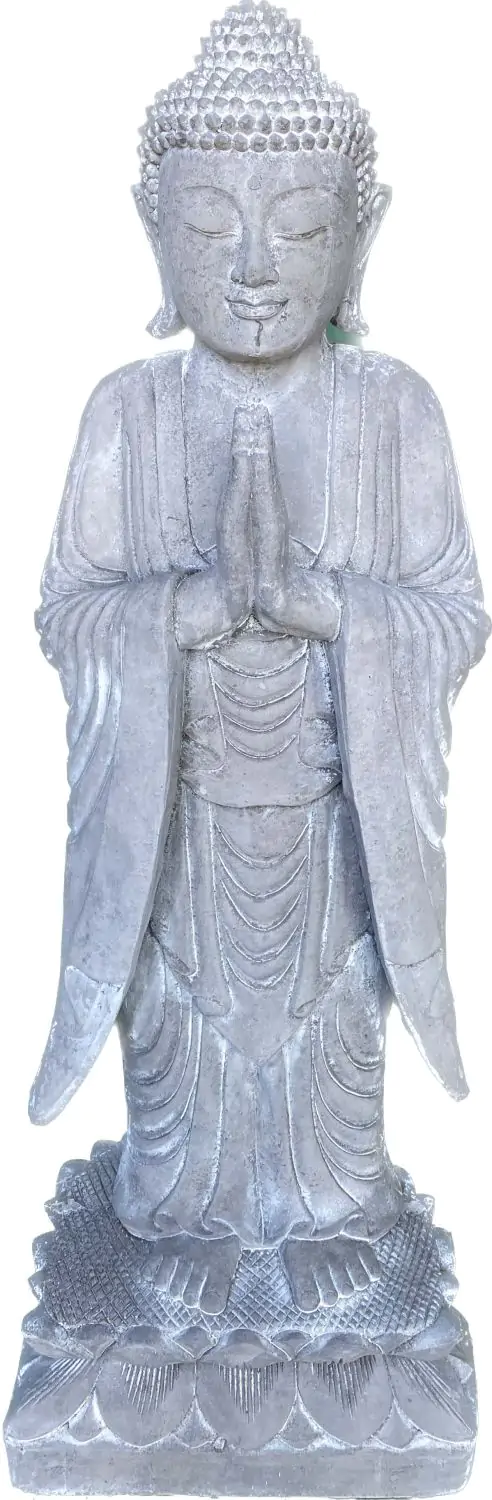 Product image 3 of the product “Jagan - Standing Buddha, 105cm H | cast stone ”