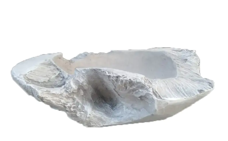  Product image 4 of the product “Nature's Touch cast stone bowl, 33cm long ”