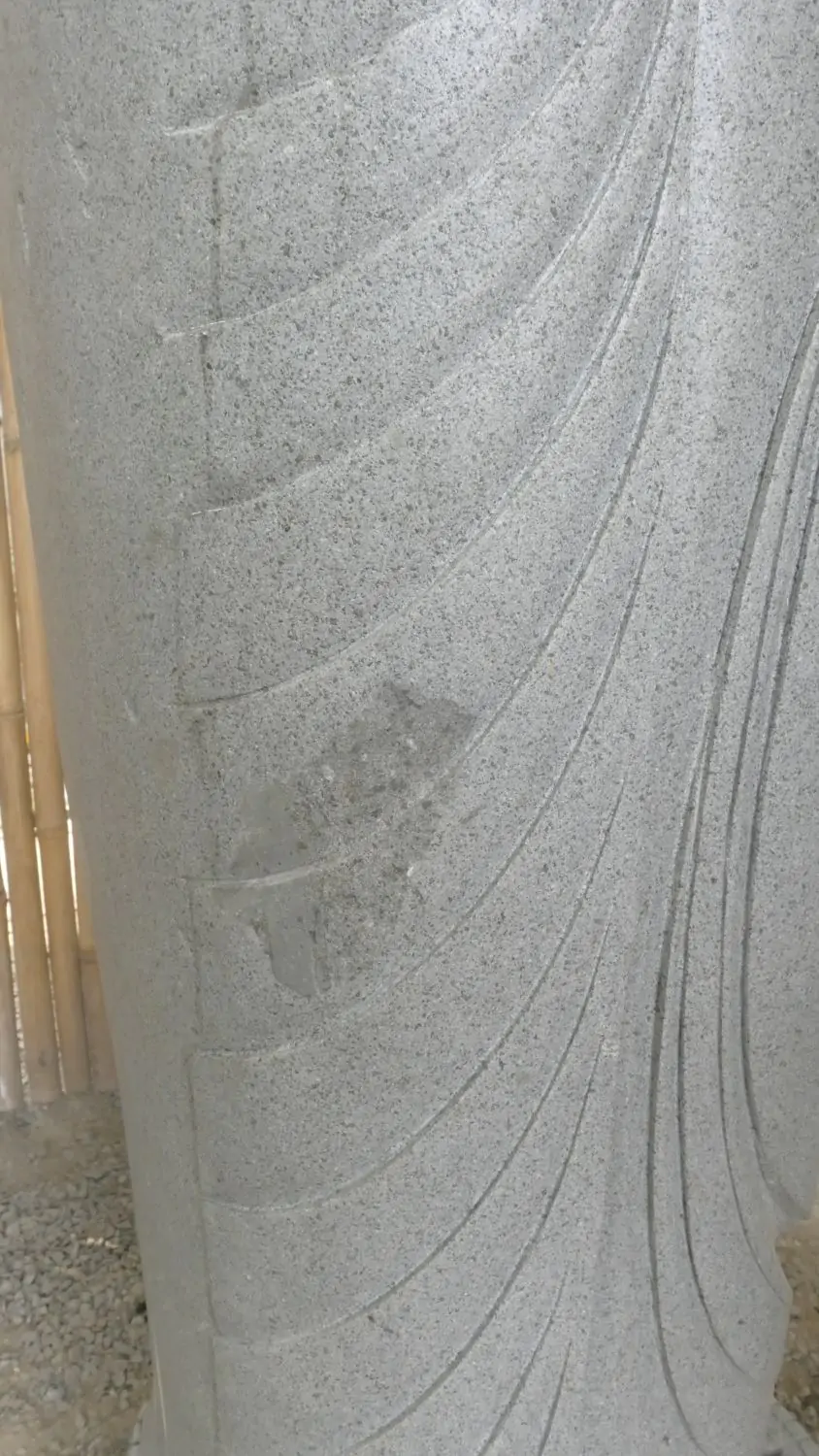  Product image 5 of the product “Standing Buddha with Lotus Flower, ca. 186 cm H ”