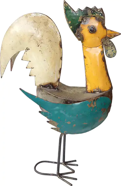  Product image 8 of the product “Rooster 48 cm Height, metal art. ”